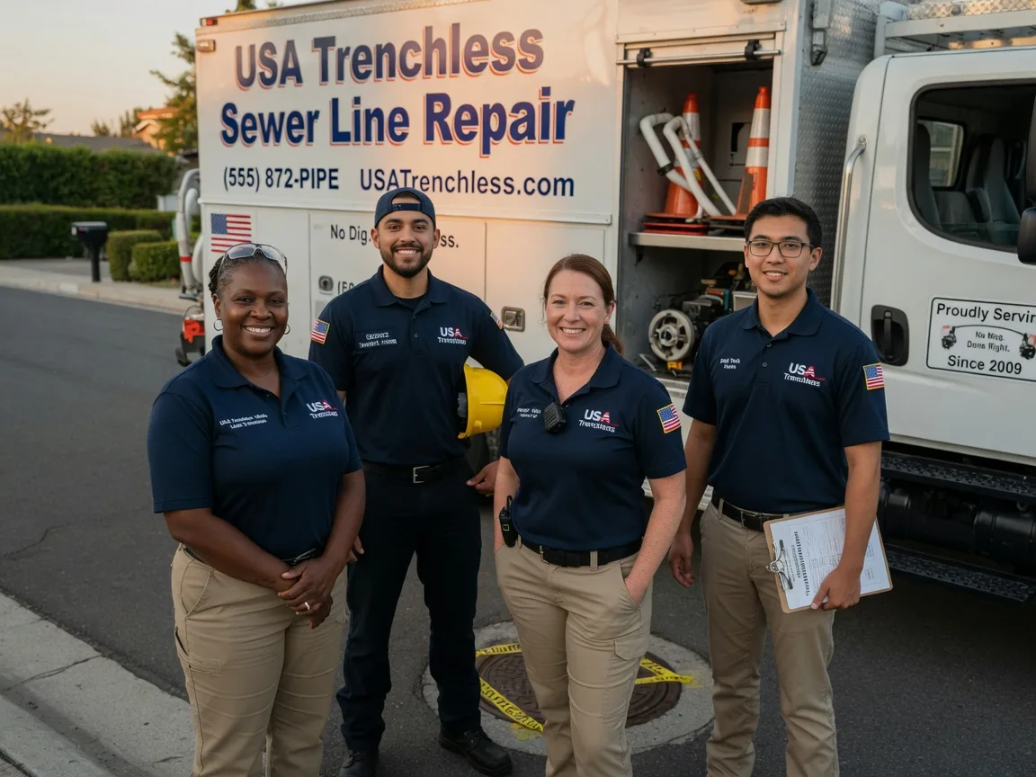 Sewer Line Repair company in Mount Vernon, TX